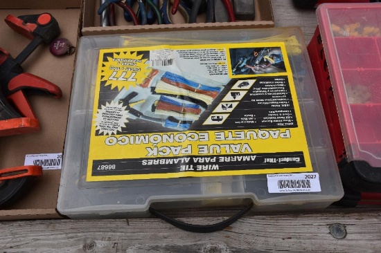 Organizer of zip ties