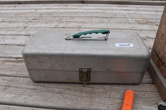 Kennedy alum. vintage tackle box