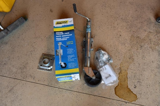 (2) Swivel tongue trailer jacks