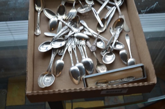 Quantity of Sterling flatware