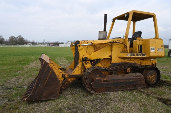 John Deere 655 crawler loader