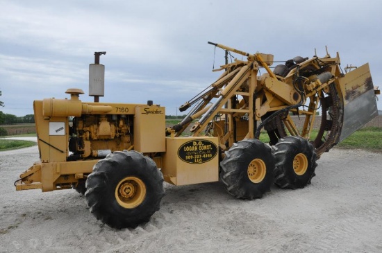 1981 Speicher 7160 self-propelled trencher
