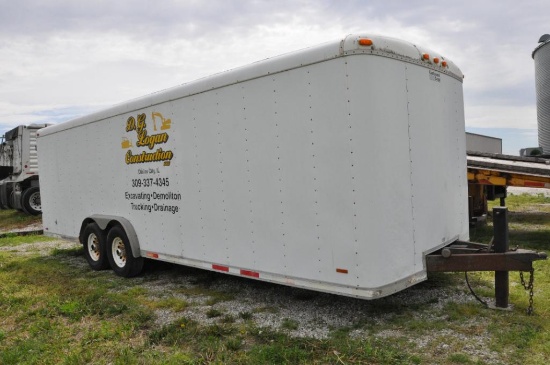 1999 Continental Cargo 24' enclosed trailer