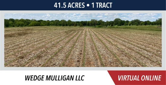 Tazewell County, IL Land Auction - Wedge Mulligan