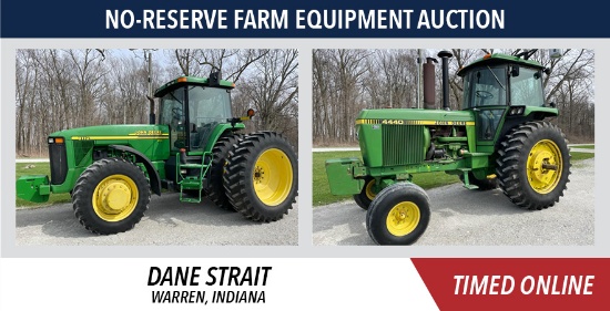 No-Reserve Farm Equipment Auction - Strait