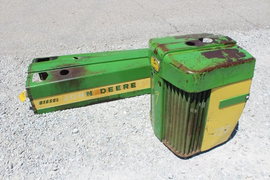 John Deere 720 Diesel Pony Hood and Nose Cone