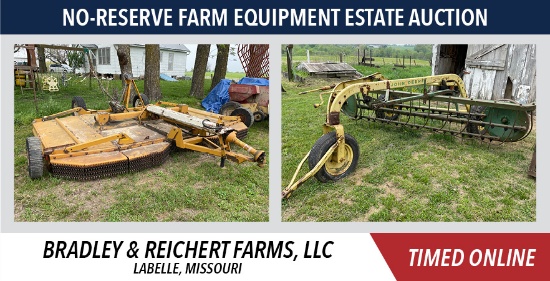 No-Reserve Farm Equipment Estate Auction -Reichert