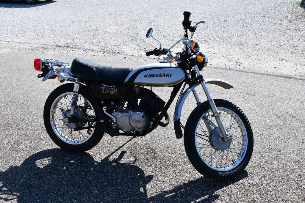 1974 Kawasaki 175 Motorcycle | Proxibid