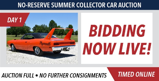 Day 1: Collector Car & Memorabilia Auction