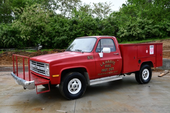 1985 Chevrolet K20 4x4 Rescue truck