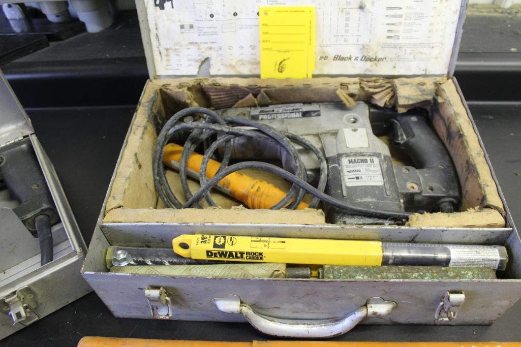 Dewalt macho hammer drill shop
