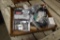Box of Misc. Car Parts to Include, ignition wire, oil filler cap, etc.