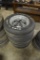 (4) Firestone Wide Oval Supersport FR70-14 Tires and Rims