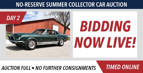 Day 2, Ring 2: Collector Car & Memorabilia Auction