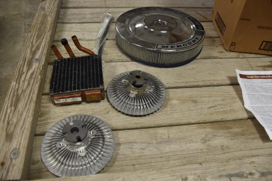 Mercury 351- 4V Air Cleaner, Heater Core and Other Parts