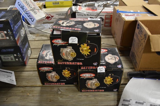 (3) Powermaster Performance Alternator