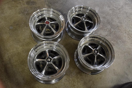 (4) 14" chrome rims