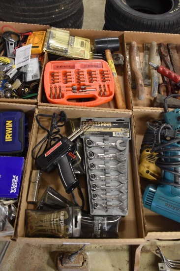 (2) Flats of Misc. tools to Include: