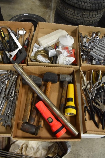(2) Flats of Misc. tools to Include: