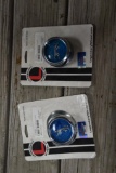 (2) Cougar Blue Hub Cap Covers