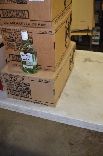(3) Cases of Bacardi Superior rum