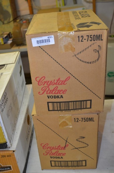 (2) Cases of Crystal Palace vodka