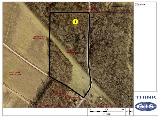 Lot 1: 8+/- acres mostly wooded