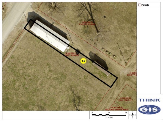 Lot 15: Unimproved 26' x 208' lot