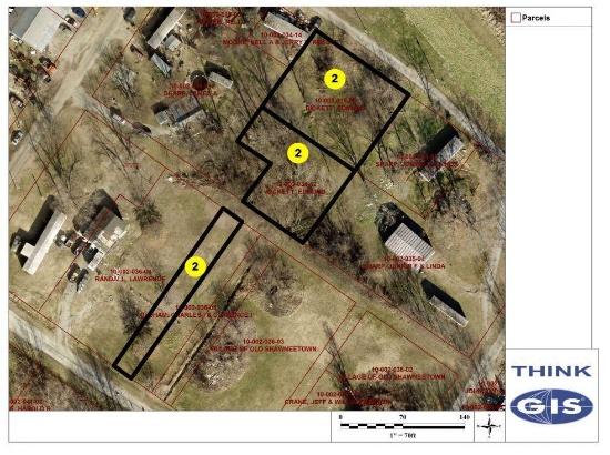 Lot 2: Unimproved lot with trees
