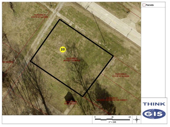Lot 20: Unimproved 104' x 104' lot