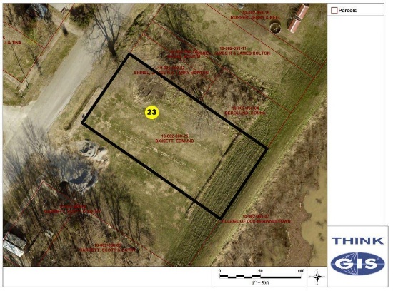 Lot 23: Unimproved 104' x 208' lot