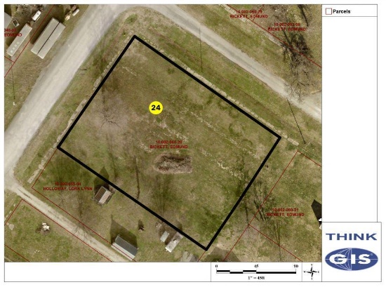 Lot 24: Unimproved 156' x 208' lot
