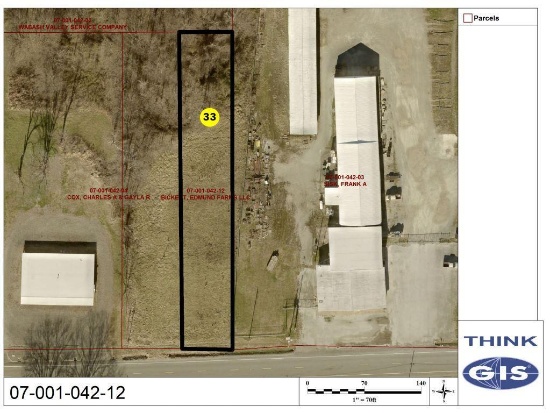 Lot 33: Unimproved 55' x 390' lot (0.50 acre)