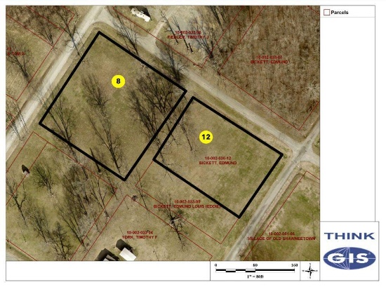 Lot 8: Unimproved 210' x 210' lot