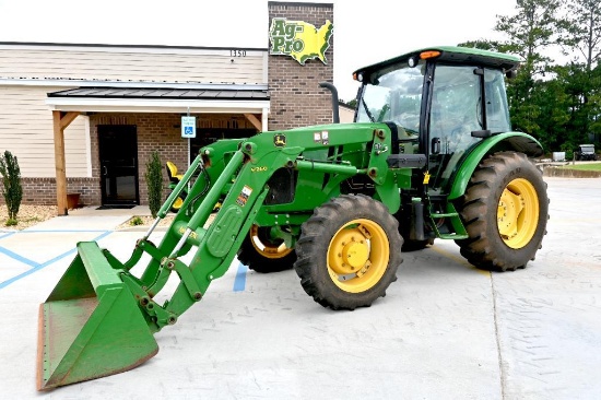 2014 John Deere 5085E MFWD tractor