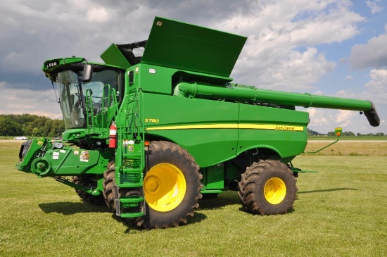 2021 John Deere S780 4wd combine