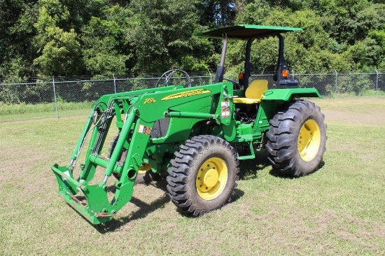 2014 John Deere 5045E MFWD tractor