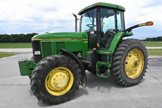 1993 John Deere 7600 MFWD tractor