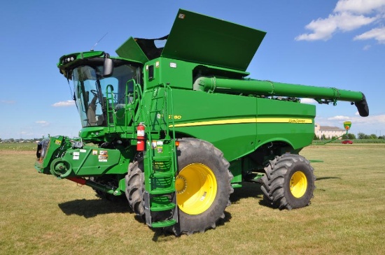 2021 John Deere S780 4wd combine