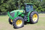 2018 John Deere 6120E MFWD tractor