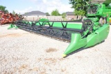 2012 John Deere 640FD 40' flex draper head