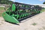 2010 John Deere 635F 35' HydraFlex platform