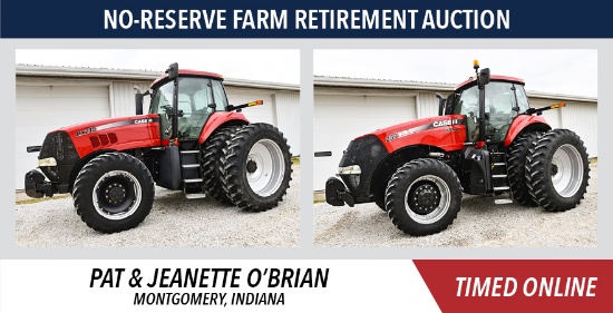 No-Reserve Farm Retirement Auction - O'Brian