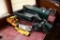 Dopke copper bottom earth mother, stucco live stock trailer, & other metal toys