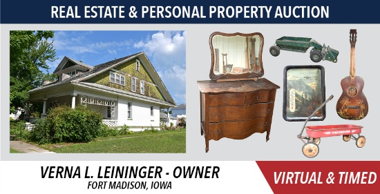 Personal Property Auction - Leininger