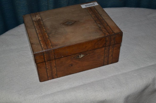 Vintage wooden box as pictured
