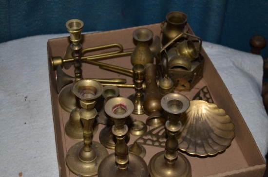 Collection of Brass items to include