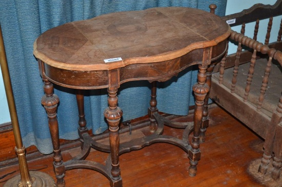 36 in. wide wooden parlor table