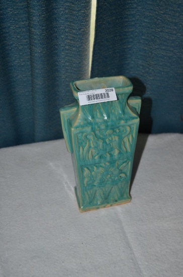 Pottery elephant vase made in Japan
