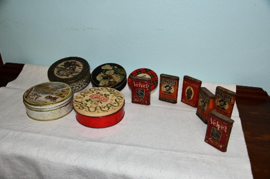 Antique tins to include